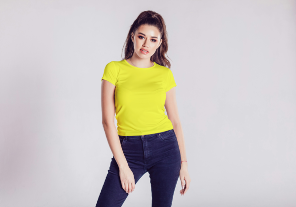 Women's Light Yellow T-shirt