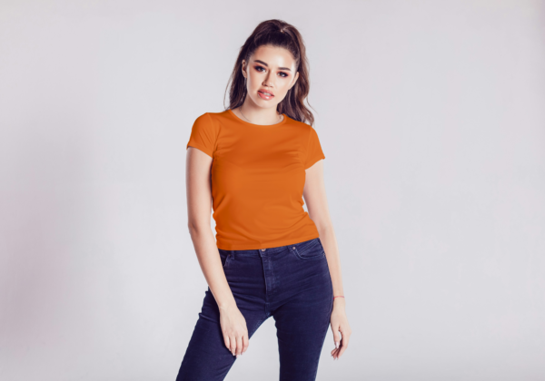 Women's Orange T-shirt