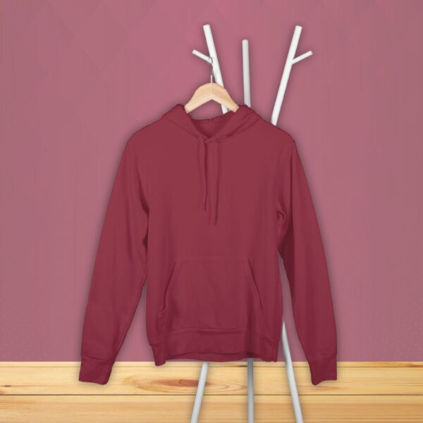 Lavender Plain Hoodie - Image 2