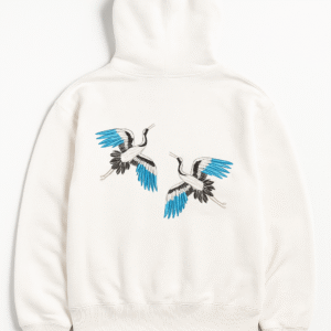 Gracefull Swans Embro Hoodie