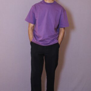 Grape Plain Oversized T-shirt