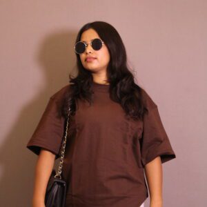Coffee Plain Oversized T-shirt