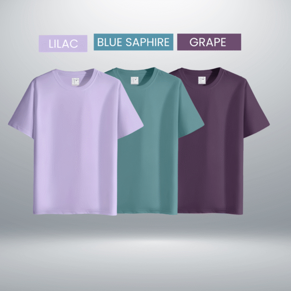 Pick Any Two - Plain Oversized T-shirt - Image 3