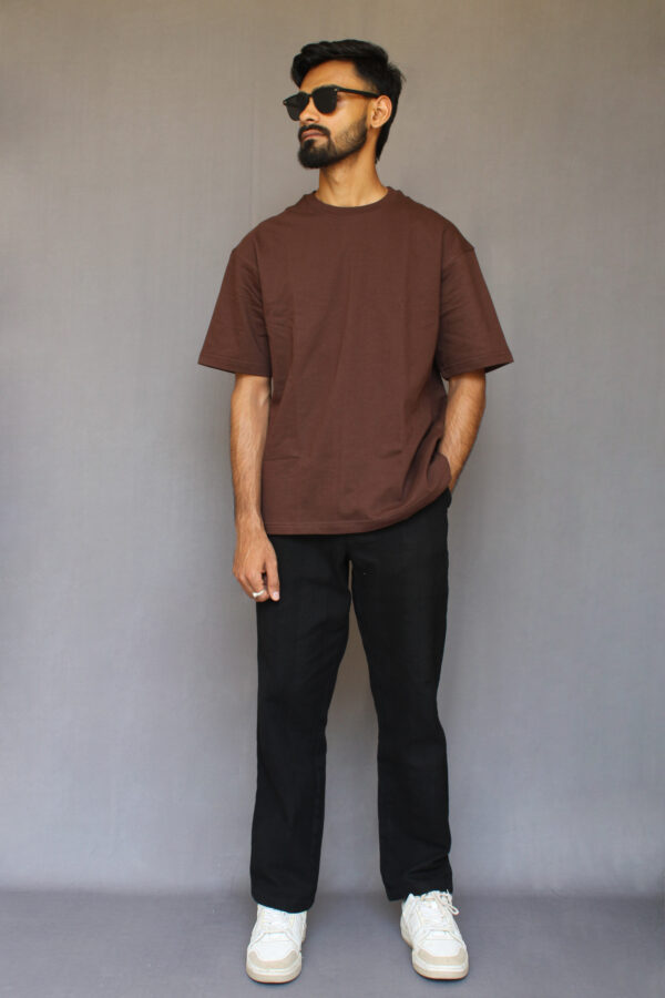 Coffee Plain Oversized T-shirt