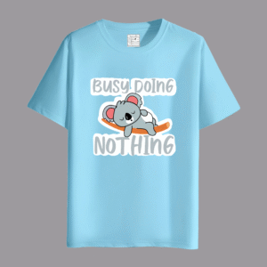 Busy Doing Nothing - Printed T-shirt