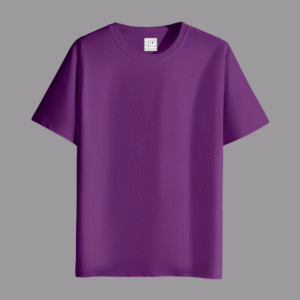 Men's Purple - Plain T-Shirt