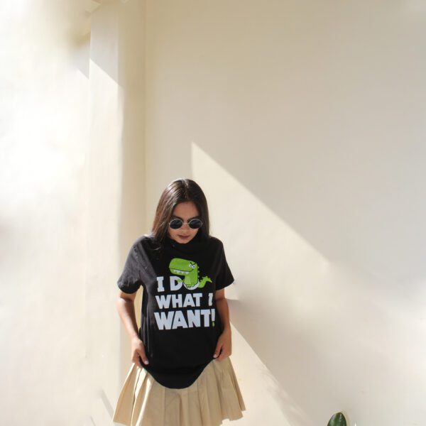 I Do What Graphic T-shirt - Image 2