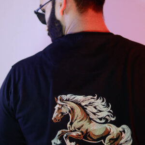 Horse Embroidery T-shirt