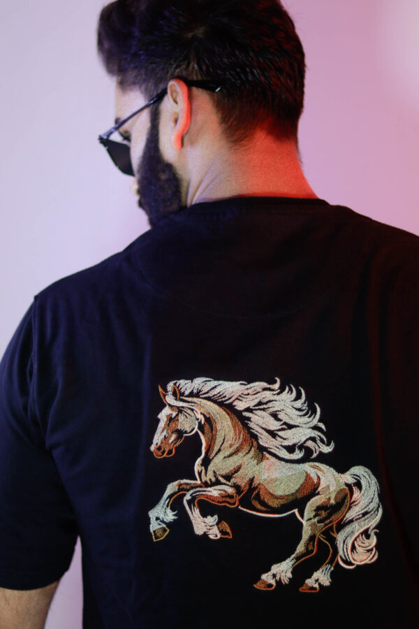 Horse Embroidery T-shirt
