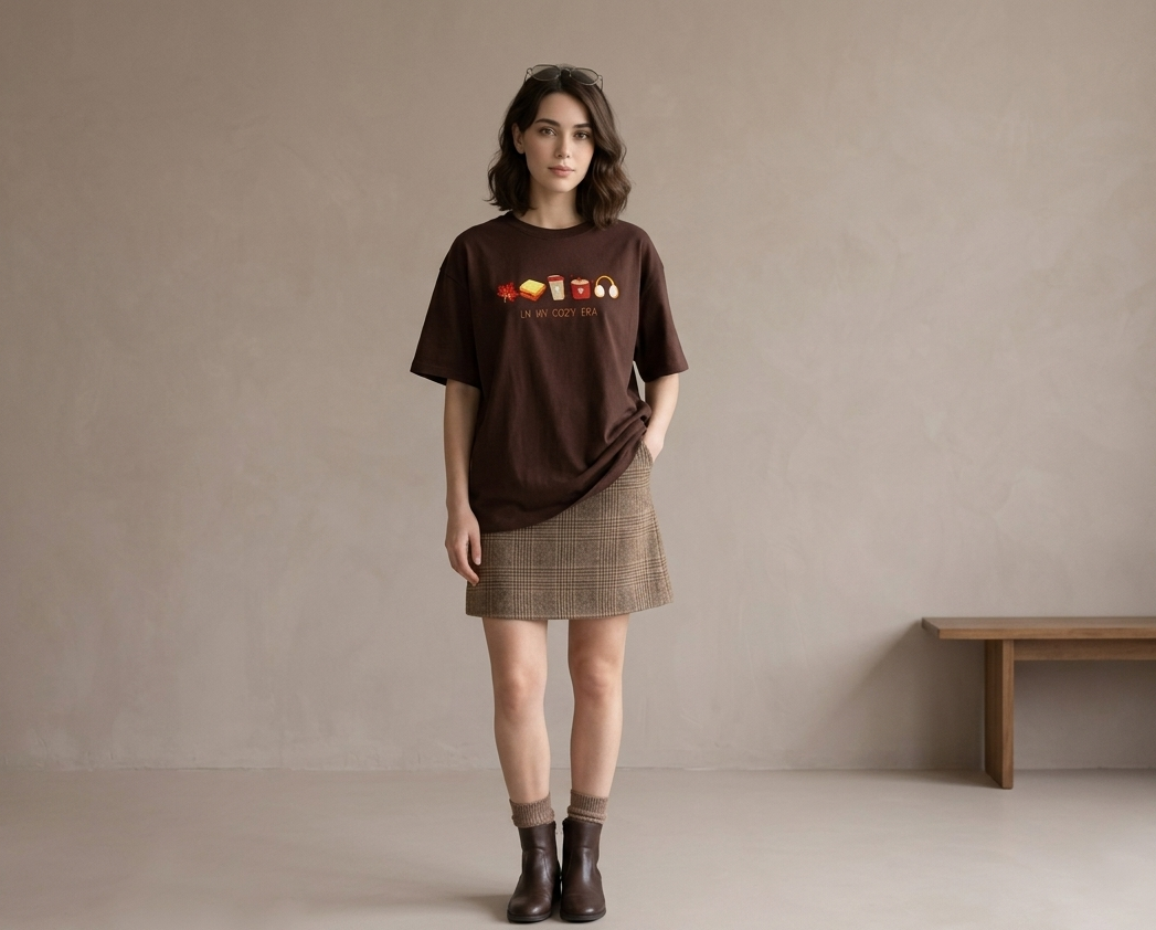 Cozy Era Embroidery T-shirt