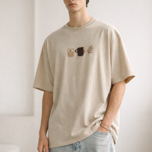 candle Embroidery T-shirt