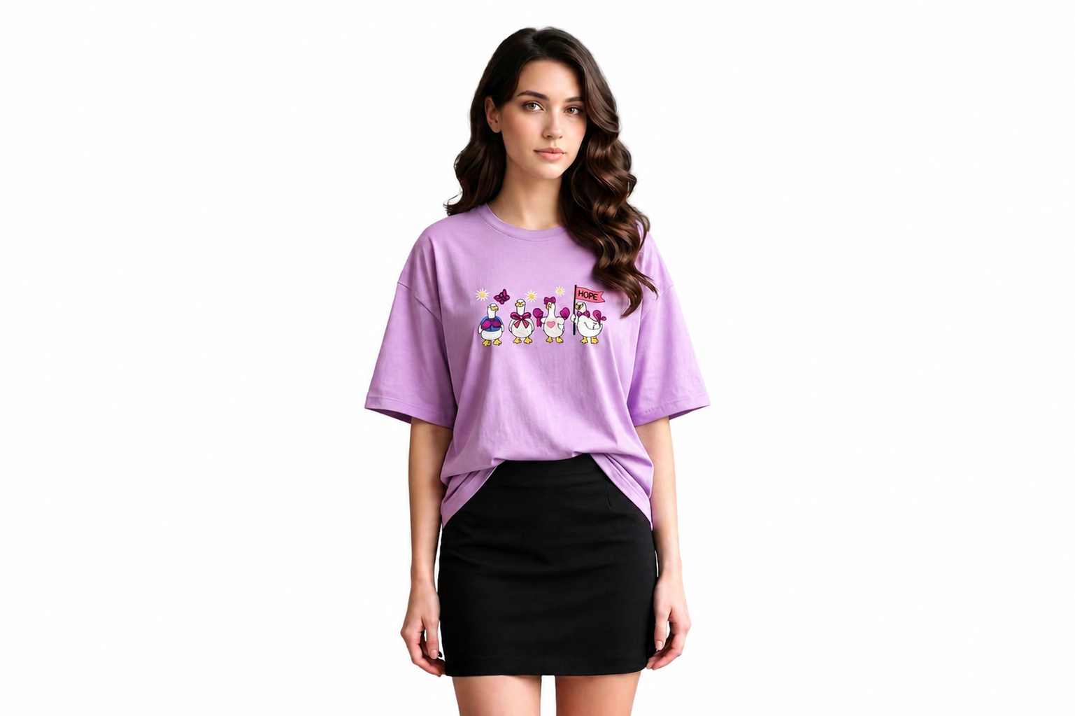 Duck Embroidery T-shirt