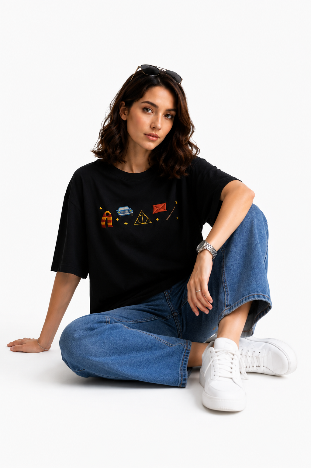 Harry Potter Embroided T-shirt - Image 4