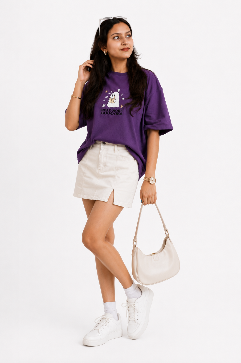 BOOook Embroided T-shirt - Image 2