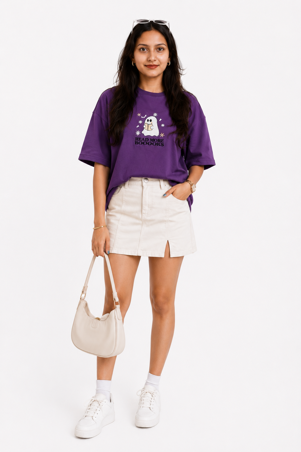 BOOook Embroided T-shirt - Image 3