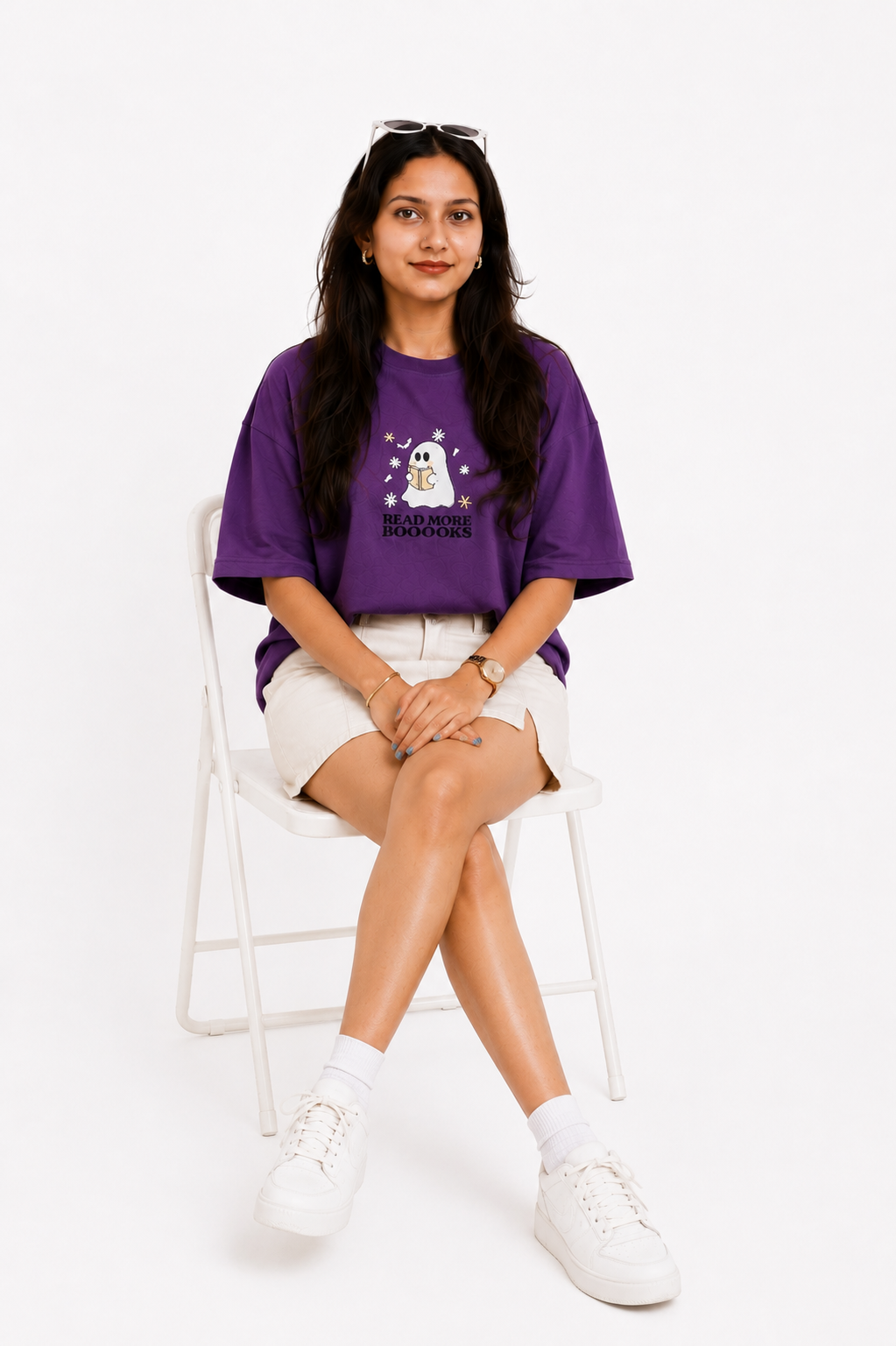 BOOook Embroided T-shirt - Image 4