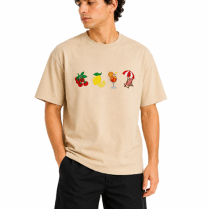 Autumn Mood Embroidered T-shirt