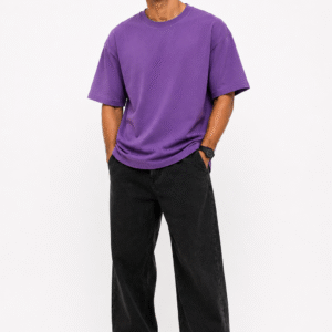 Grape Plain Oversized T-shirt